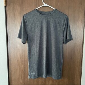 Russell Athletic Men's Dri Power 360 Charcoal Dark Heather Gray Short Sleeve Tee